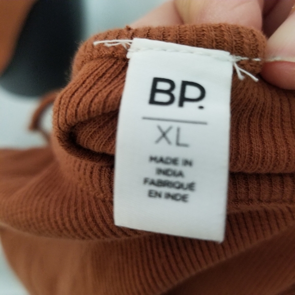 bp ribbed knit v neckline thong bodysuit - Picture 9 of 9